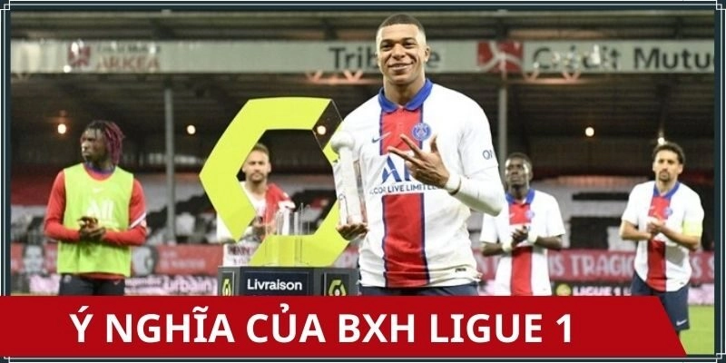 Tầm quan trọng chiến lược của bảng xếp hạng Ligue 1