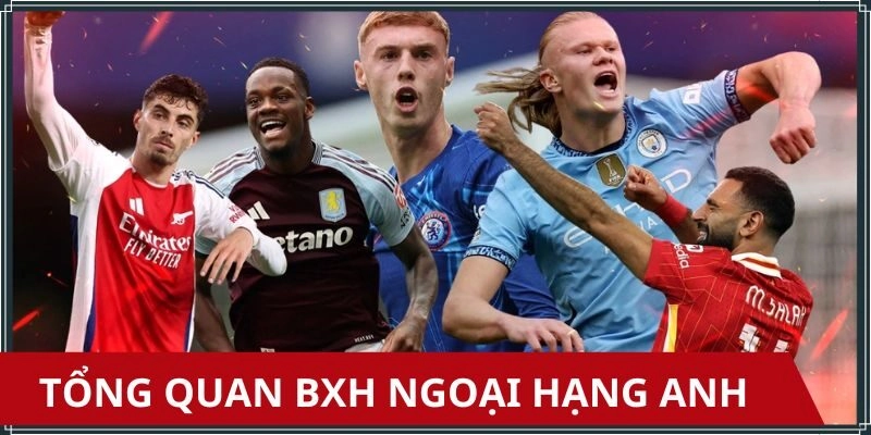 Khái niệm bảng xếp hạng Ngoại hạng Anh dễ hiểu